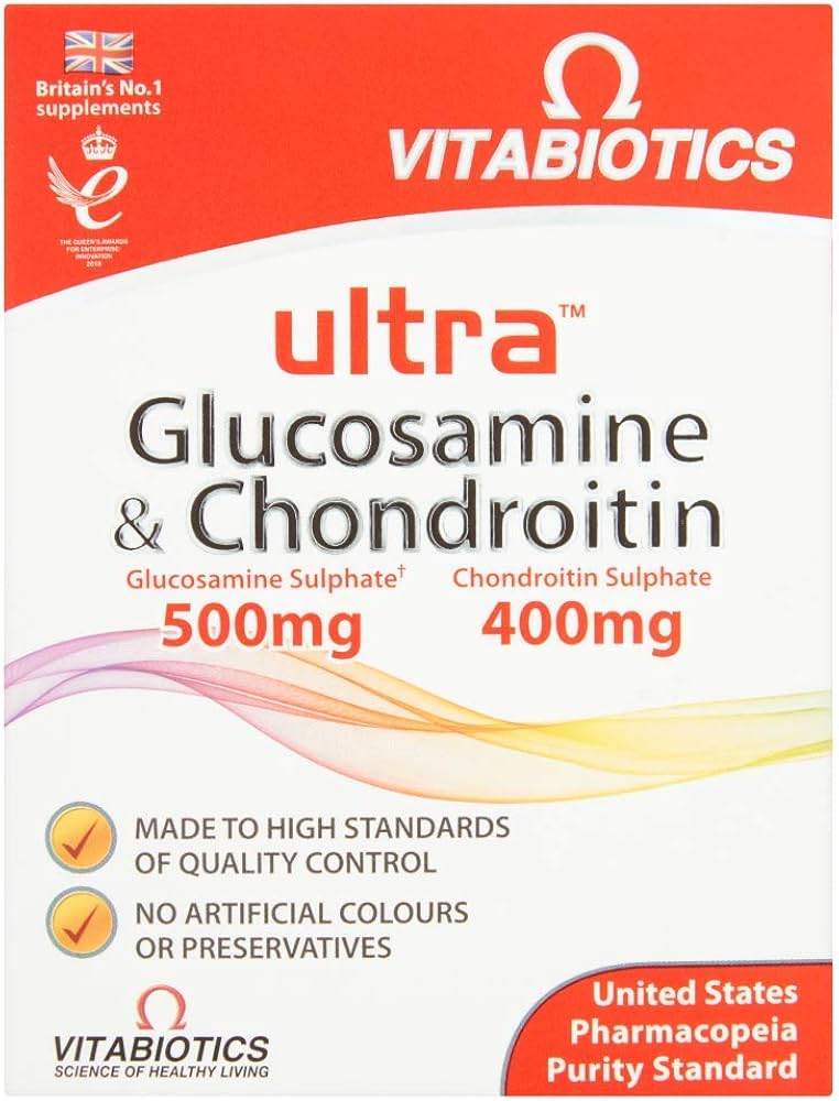 Vitabiotics Ultra Glucosamine and Chondroitin - 60 Tablets