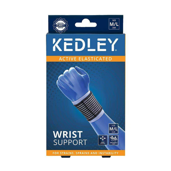 Kedley Active Elasticated Wrist Support, Size M/L
