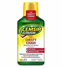 LEMSIP COUGH FOR CHESTY COUGH ORAL SOLUTION 180ML