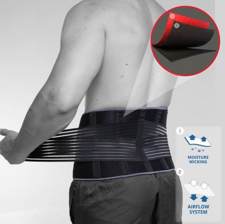 Kedley Aero-Tech Neoprene Advanced Back Support, One Size