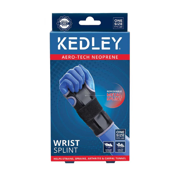 Kedley Aero-Tech Neoprene Wrist Splint, One Size