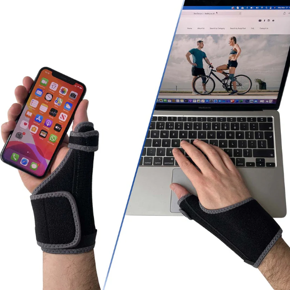 Kedley Aero-Tech Neoprene Advanced Thumb Brace, One Size