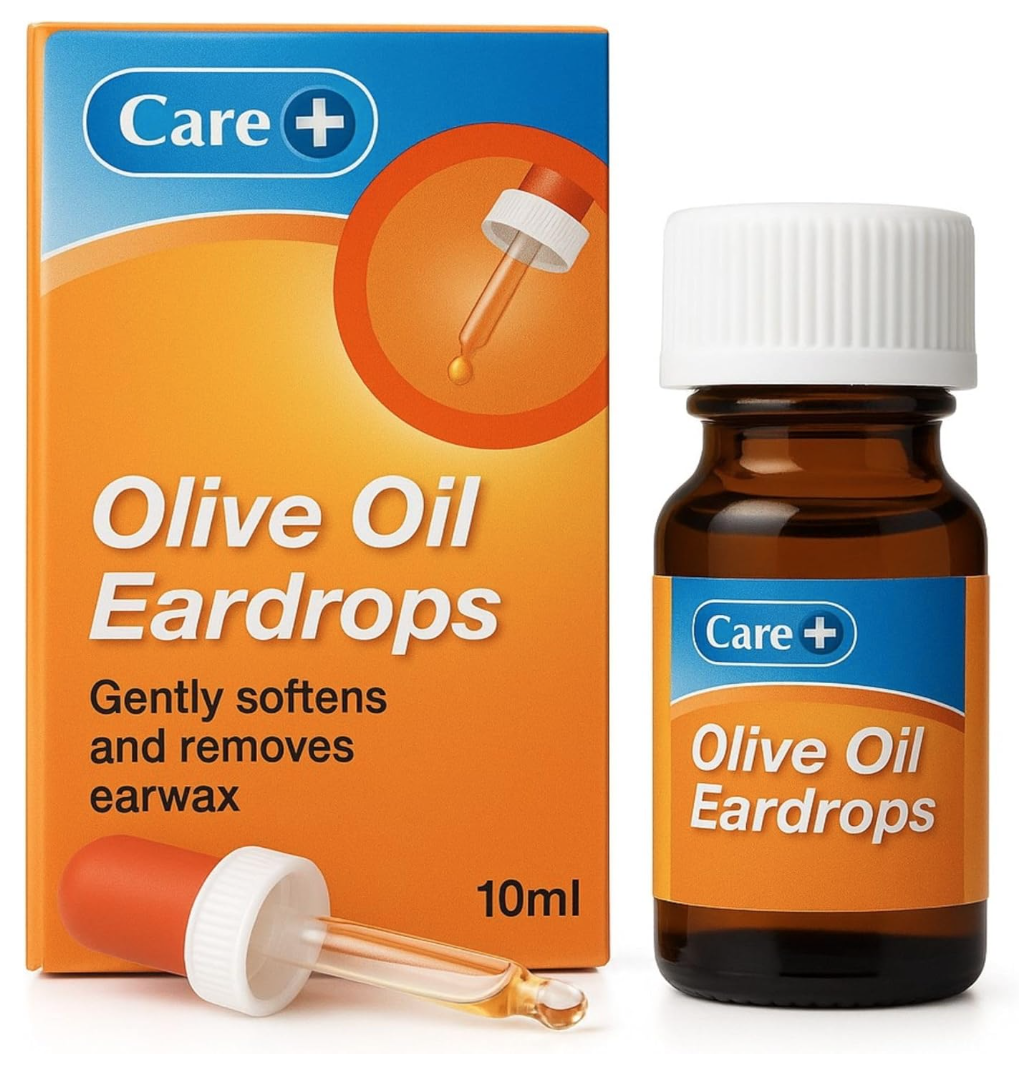 Care Extra Virgin Olive Oil Ear Drops 10ml