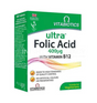 Vitabiotics Ultra Folic Acid 400ug with Vitamin B12 60 Tablets