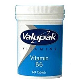 Valupak Vitamin B6 Tablets - Pack Of 60