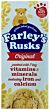 FARLEY'S RUSKS ORIGINAL ALL AGES 4-6 MONTHS ONWARDS 150G