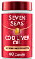 Sevenseas cod liver oil capsules 60s