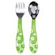 Munchkin Toddler Fork and Spoon Set, Assorted colors