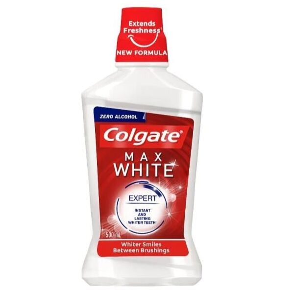 Colgate Max White Whitening Mouthwash 500 ml